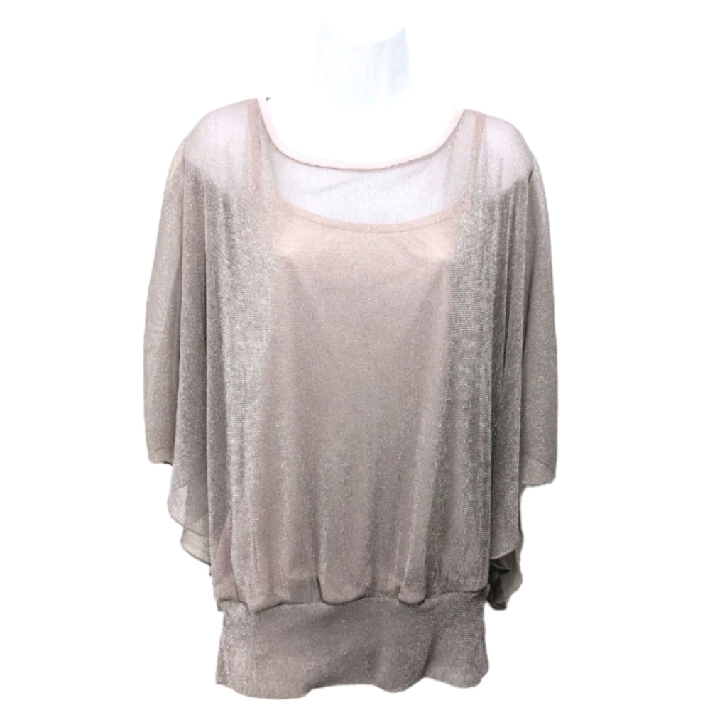 Grass Collection Layed Whimsical Blouse Top XXL 3XL Fairy Whimsical #7800